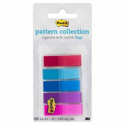 Post-It Pattern Collection Flags 11.9mm x 43.2 mm 100 Pack